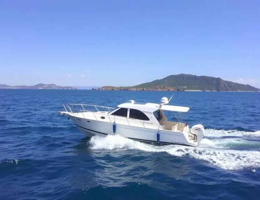 Аренда катера для морских прогулок